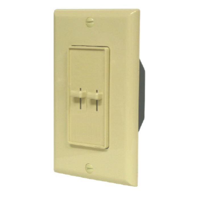 LIGHT AND FAN DIMMER CONTROL WHITE