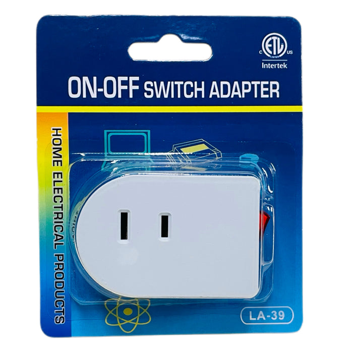 ADAPT. RECEPTACULO CON SWITCH ON/OFF