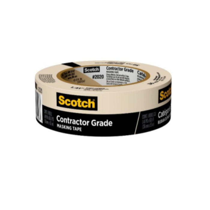MASKING TAPE 1" CONTRACTOR GRADE (36EA) 24MM