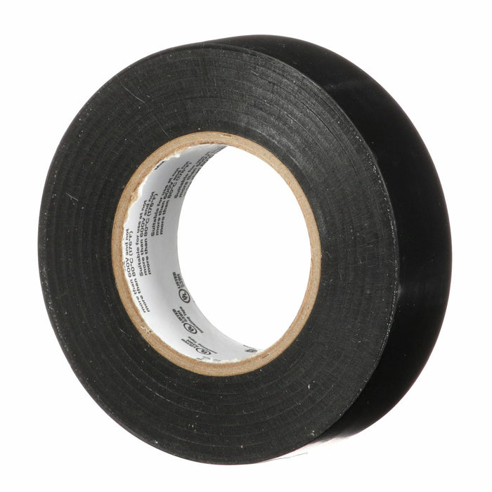 TAPE ELÉCTRICO 3M, NEGRO, TEMFLEX, DE 60', 1400 (10EA)