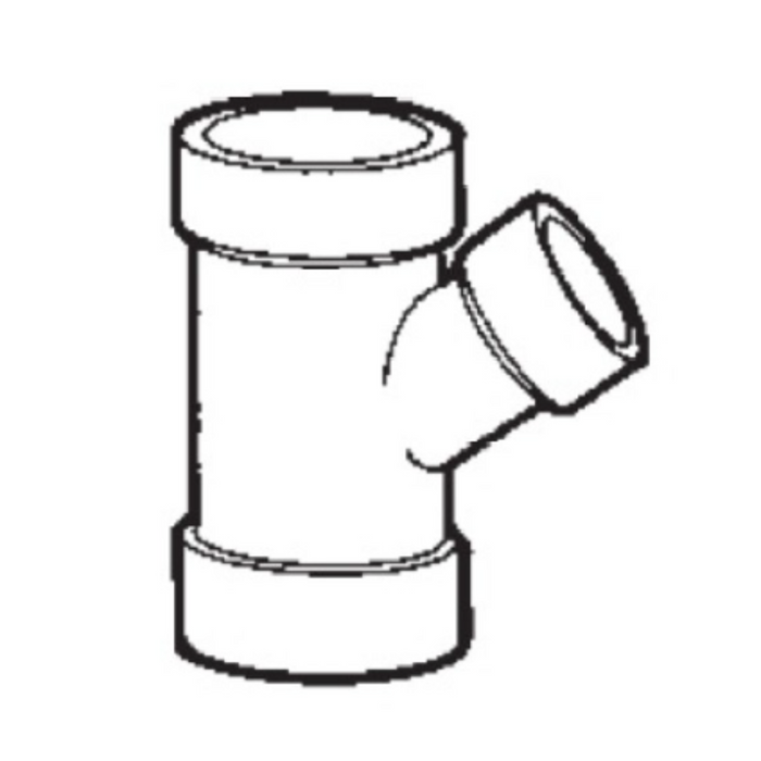 Y RED 3 X 3 X 2 DWV 25PCS.   05828