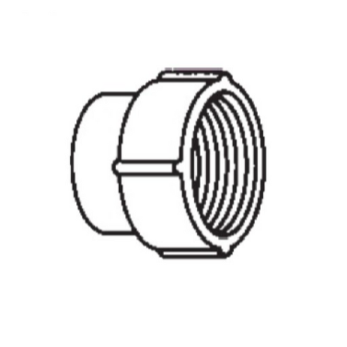 CLEANOUT ADAPTER 1 1/2 DWV    05922
