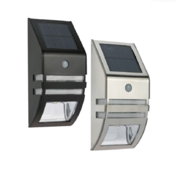 LAMPARA SOLAR LED PARED 0.4W S/S 30 dias garantia