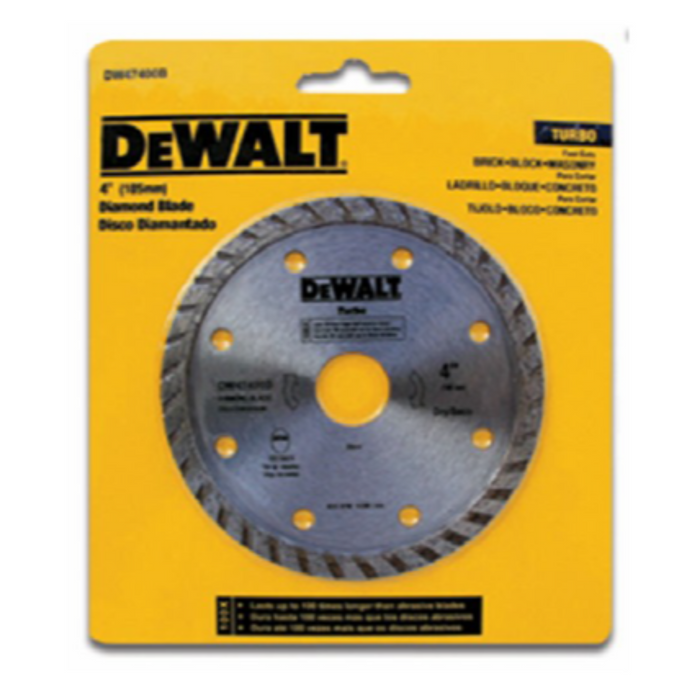 DISCO DIAMANTADO 7" TURBO SECO