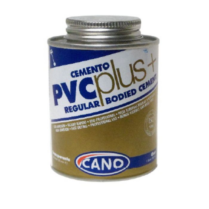 CANO PEGA PVC REGULAR CLEAR 4OZ (12EA)   (PV0054)