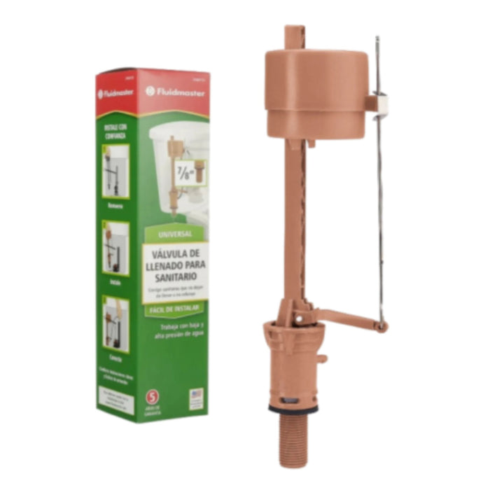 FLUIDMASTER VALVULA ENTRADA INODORO (25EA)