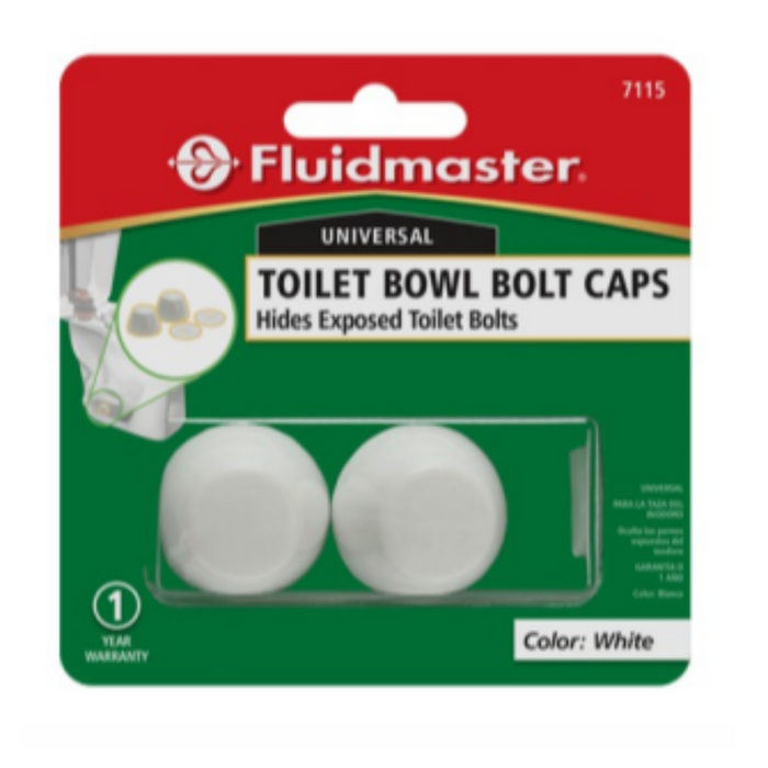 ++FLUIDMASTER TAPON BLANCO P/TORNILLOS INODOROS (10 EACH)