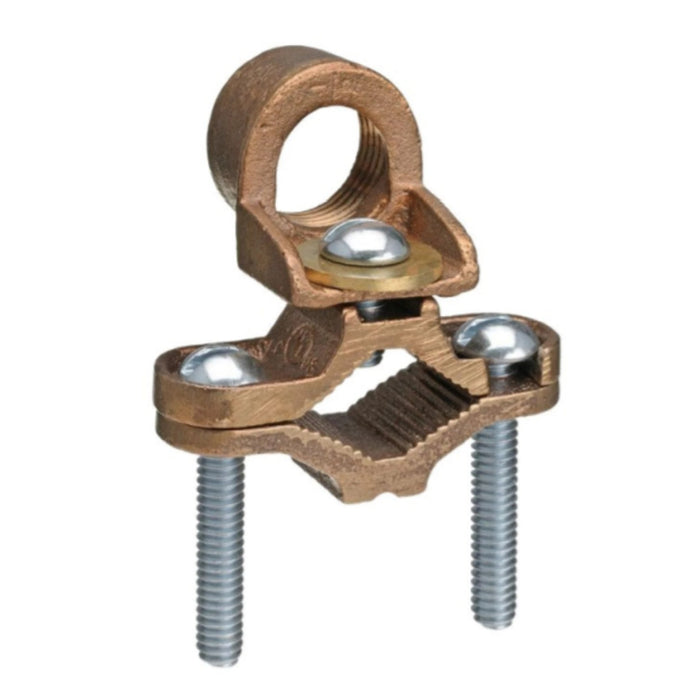 GROUND CLAMP 1/2" A 1" BRONCE (50EA)