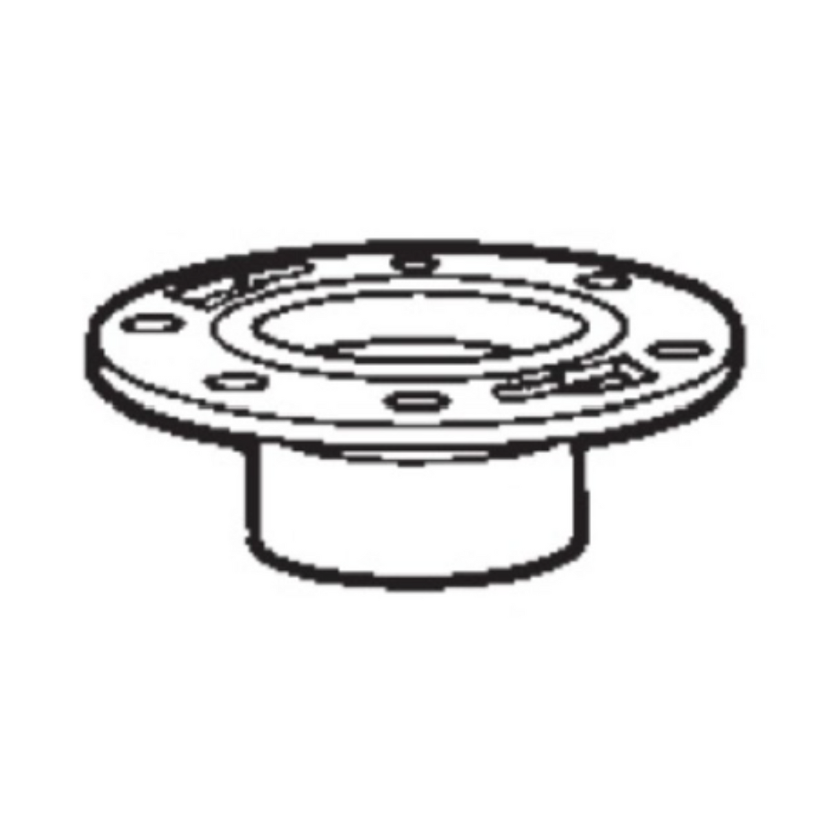 FLANGE INODORO 4X3 DWV HEMBRA (25EA) 05903 — All Tools, Inc.
